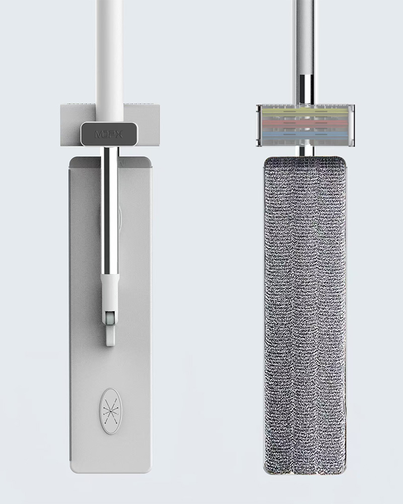 Ferramenta de esfregão para limpeza de pisos Mopx Flat Mop