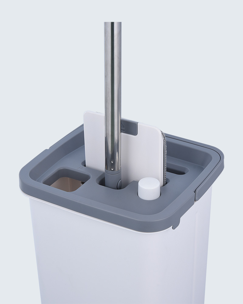 Conjunto de balde de esfregão plano Mopx para lavagem com as mãos livres